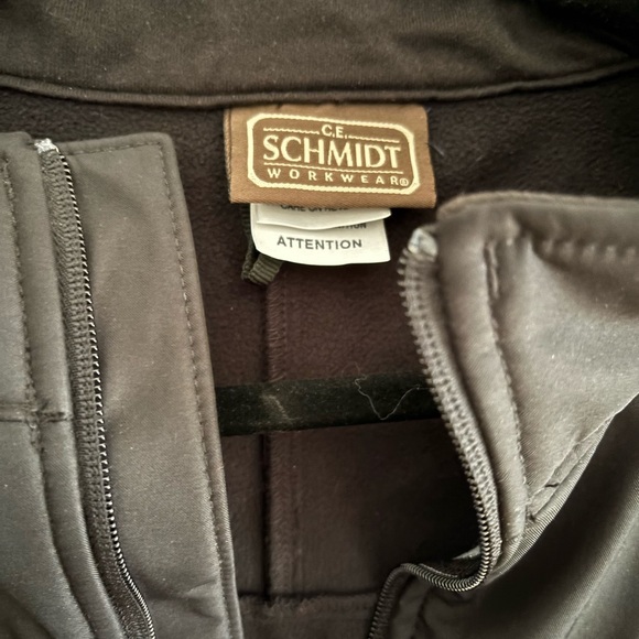 🟢NWT. CE SCHMIDT. Black water repellent workwear jacket. Size 2X - Picture 2 of 3